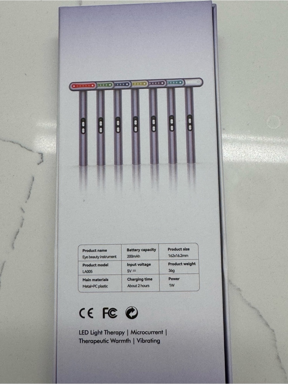 Red Light Face Wand with 7 in 1 Wand Light Therpay - Picture 7 of 11